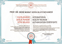 Health Tourism Authorization Certificate