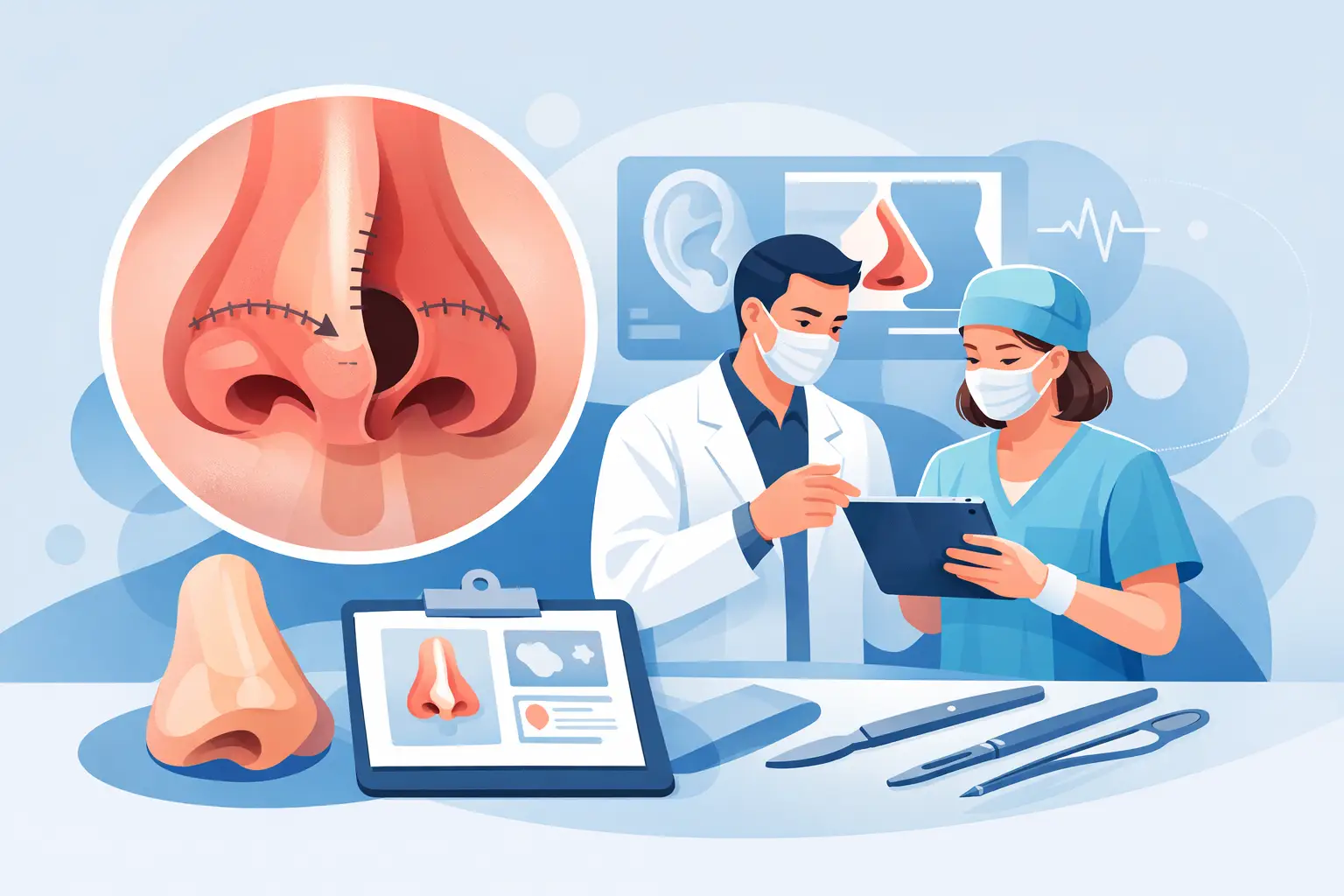 Septum Perforasyonu Onarım Vaka Örneği Nasıl Planlanır?